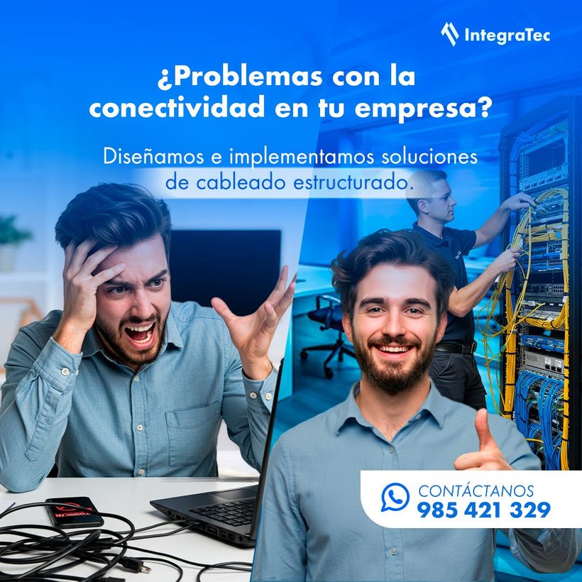 Problemas de conectividad: soluciones de cableado estructurado