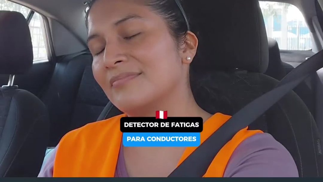 Conductora con los ojos cerrados detectada por la cámara de cabina